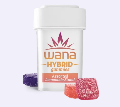 Photograph of product: Lemonade Stand Assorted Gummies | 100mg - Wana