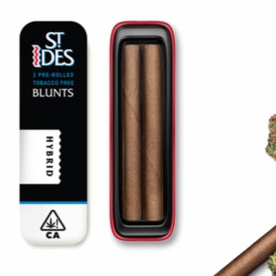 Photograph of product: St. Ides Hybrid 2g Pure-Flower Blunt - 2 Pack, - 