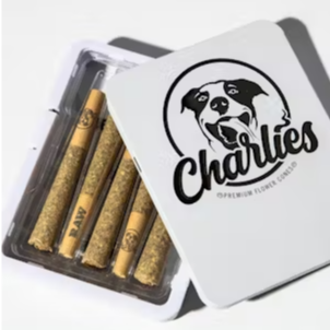 Photograph of product: Charlie's 5pk - Florida Jack (S) Pre-rolls 3g