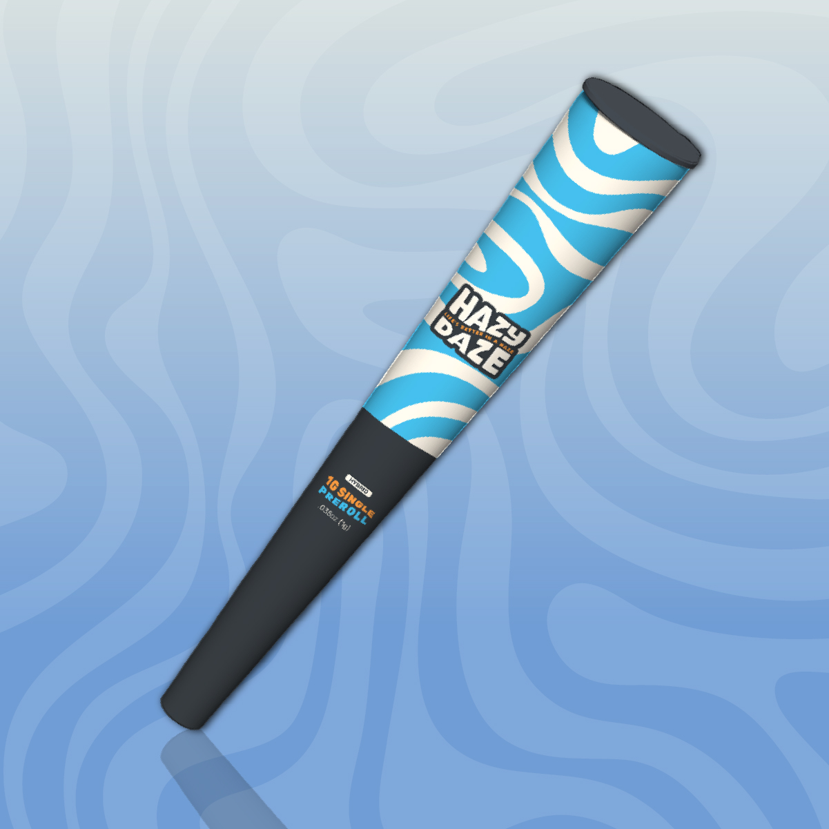 Photograph of product: Frosted Truffle Pie Preroll by Hazy Daze