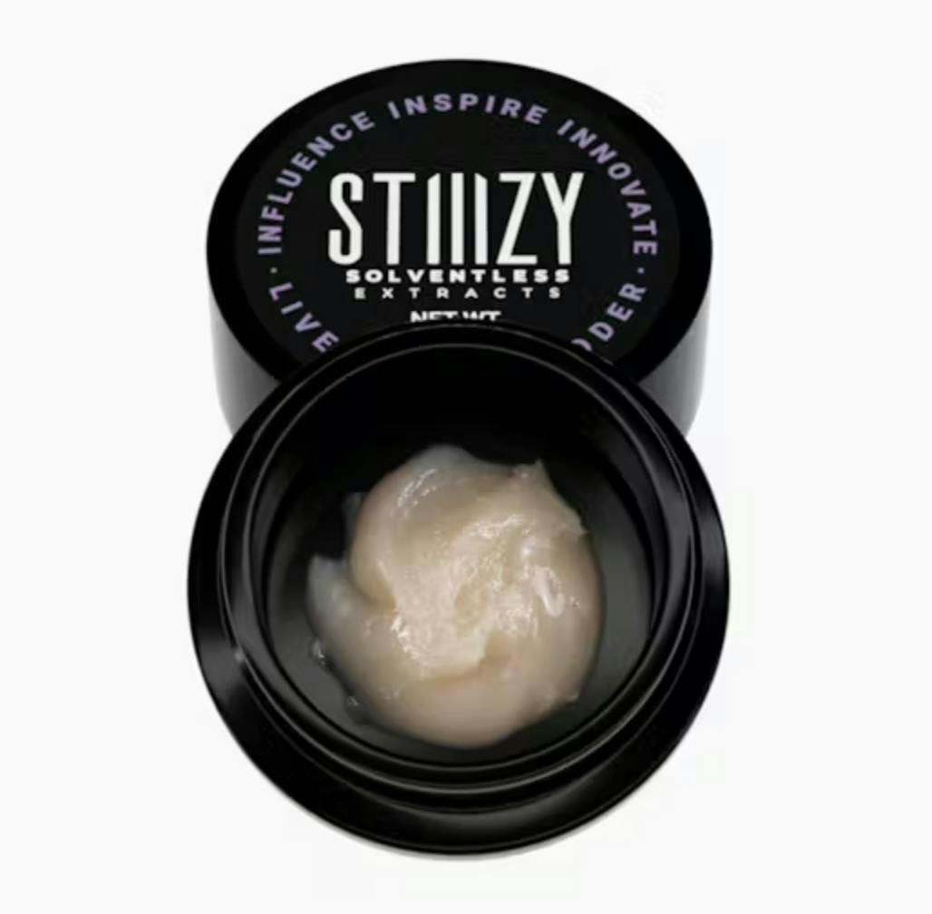 Photograph of product: Stiiizy - 1G - Lemon Pie - Live Rosin Badder