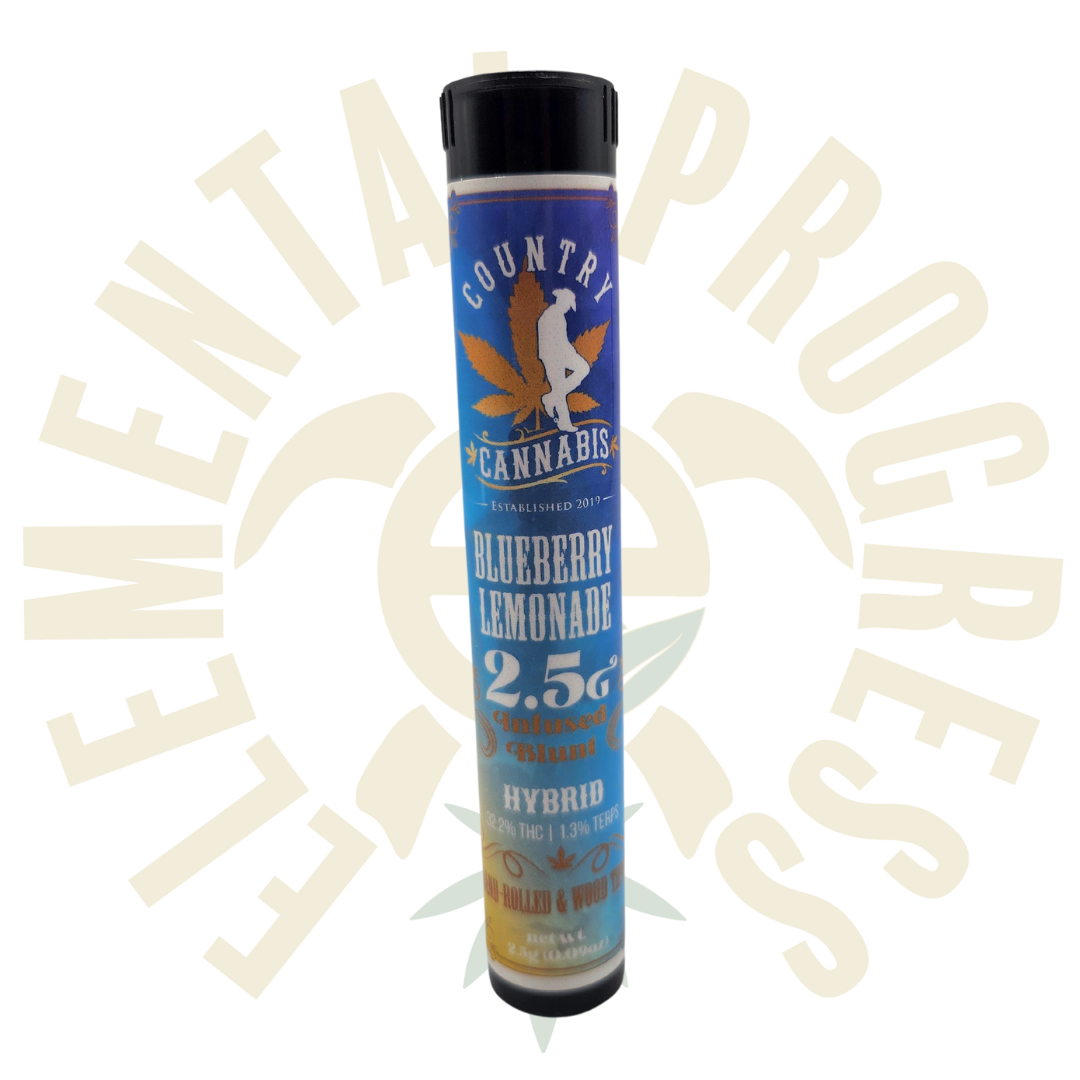 Photograph of product: Country Oui'd Infused Blunts - - Blueberry Lemonade