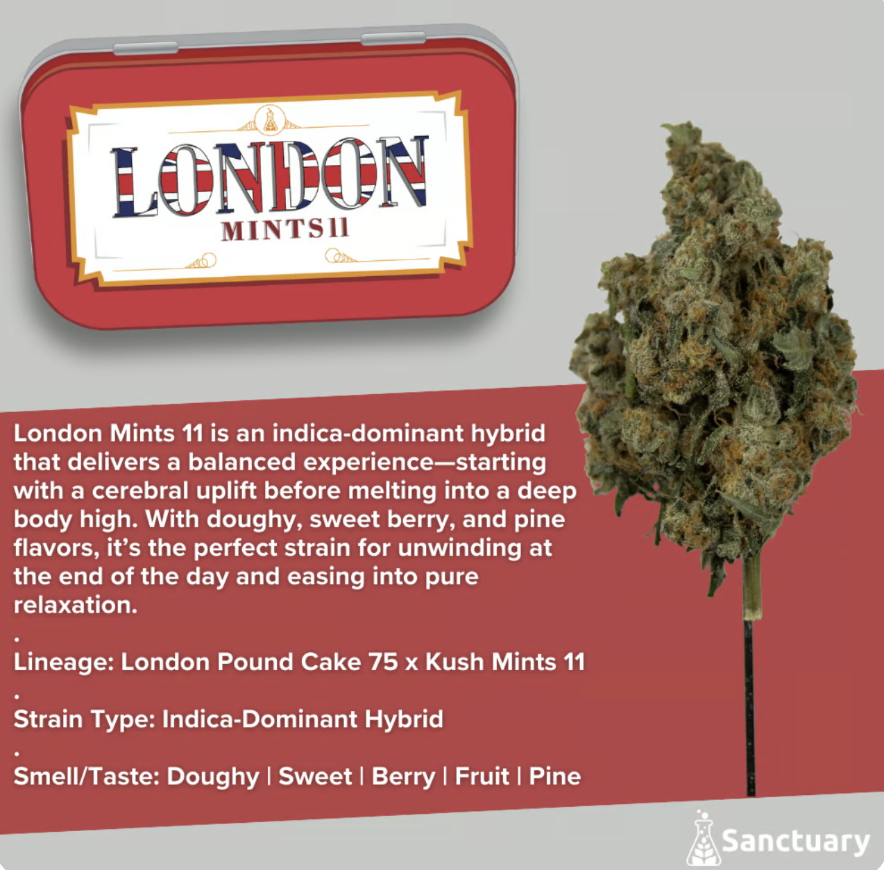 Photograph of product: London Mints 11 (I-H) - 3.5g