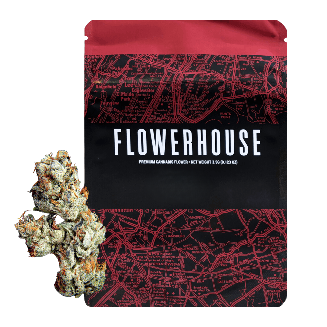 Photograph of product: FlowerHouse | Grape Cake | Flower | 3.5g