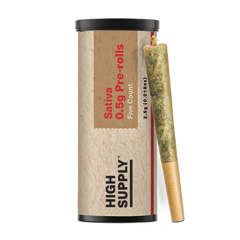 Photograph of product: Gas Station Sushi Pre-Roll Pack 2.5g (5-Pack | 0.5g Each)