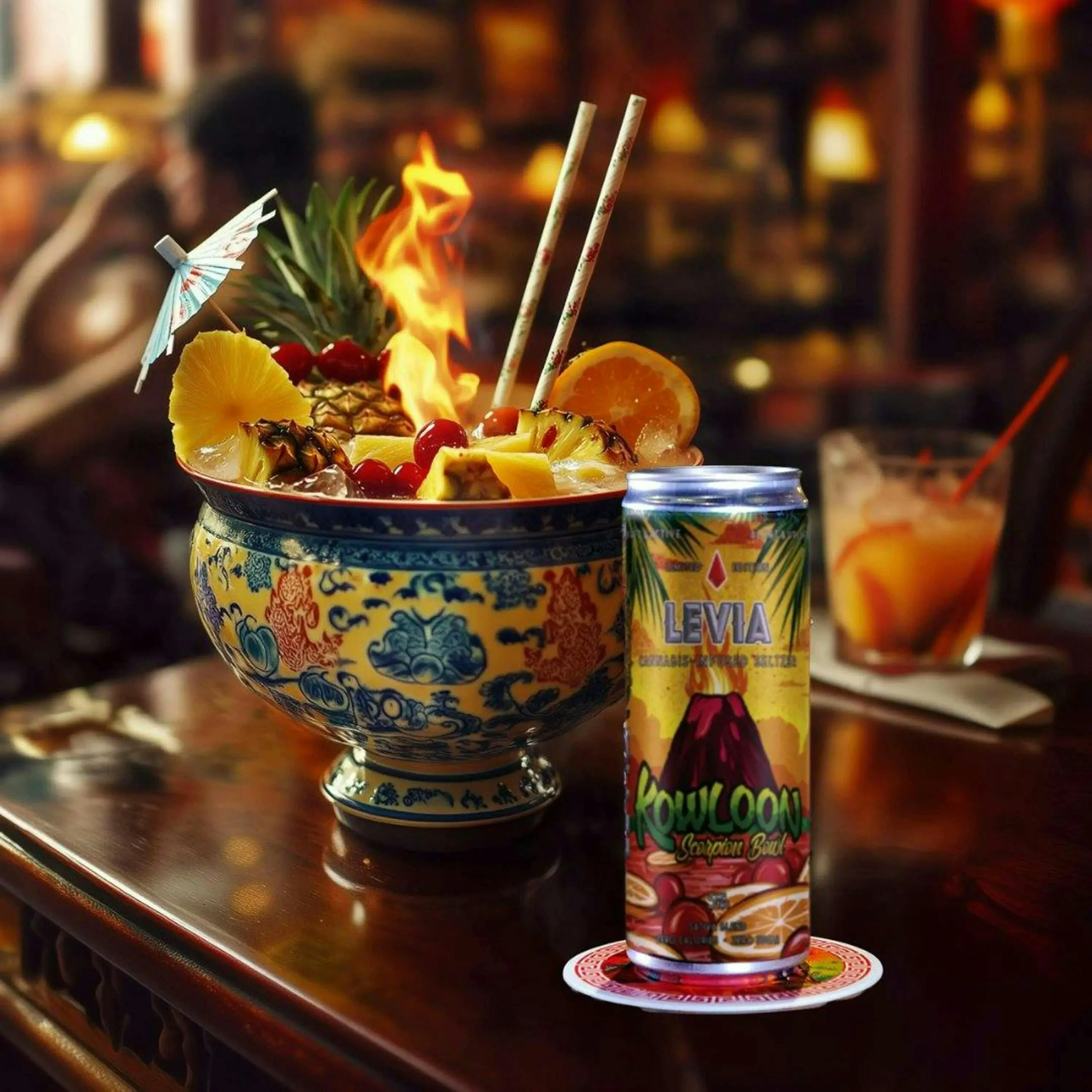 Photograph of product: Kowloon Scorpion Bowl | Seltzer