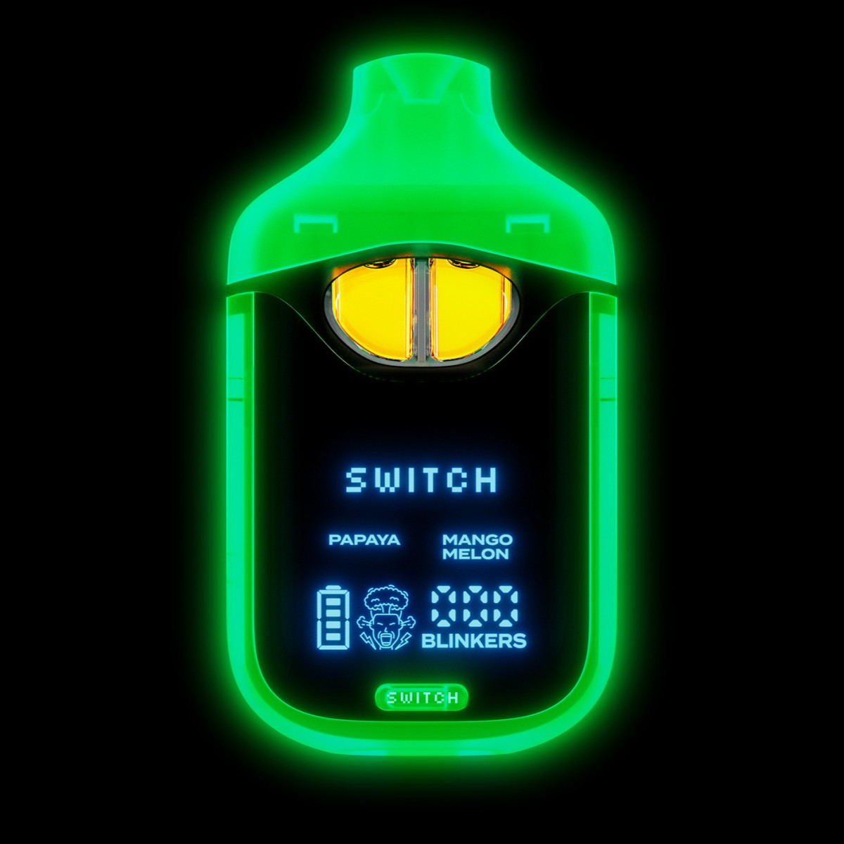 Photograph of product: Boutiq - Papaya x Mango Melon - Liquid Diamond Switch Disposable Vape