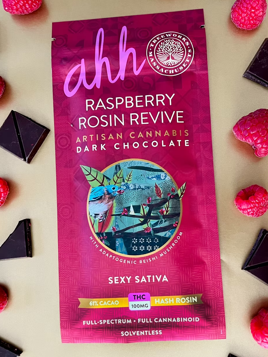 Photograph of product: Raspberry Rosin | 100mg