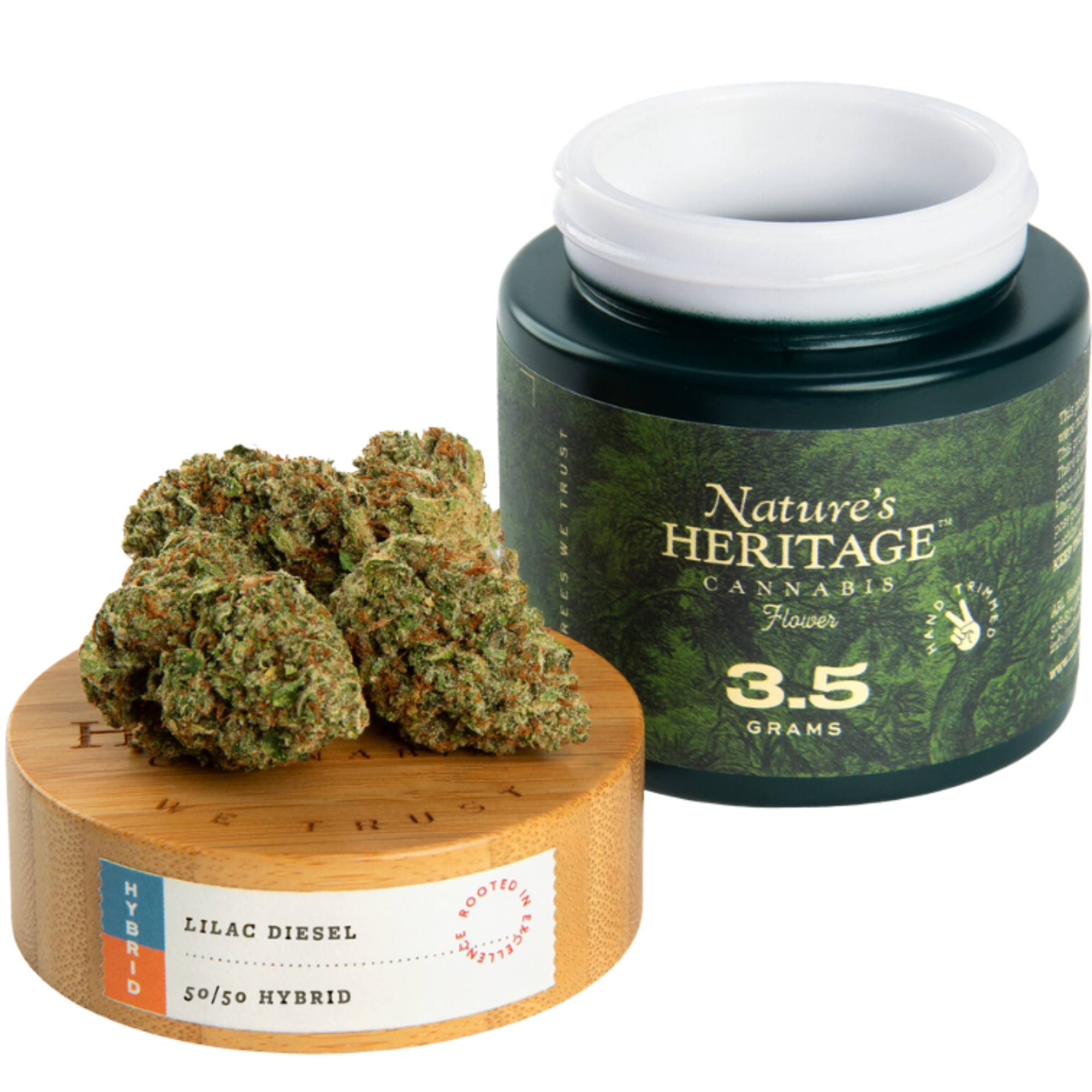 Photograph of product: Flower | Nature's Heritage | Lilac Diesel [2.51% Terps] - 3.5g