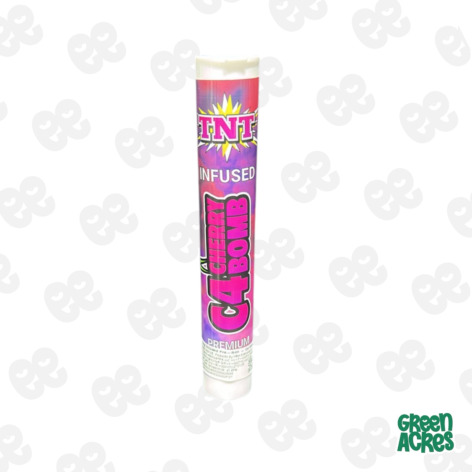Photograph of product: TNT: C4 Cherry 1.25G Infused Pre-Roll