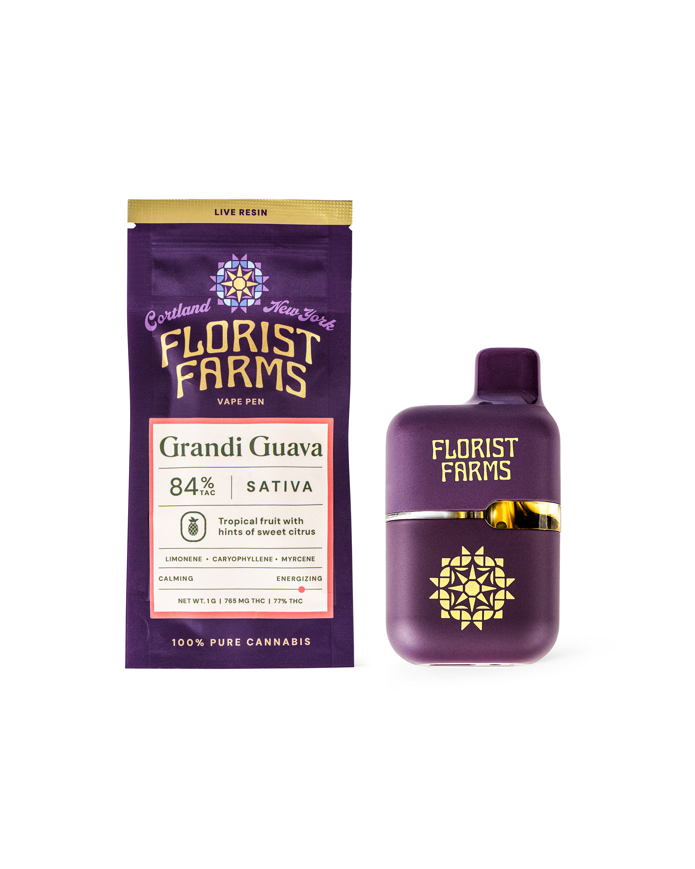 Photograph of product: Live Resin GRANDI GUAVA | 1 g AIO