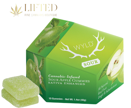 Photograph of product: WYLD SOUR APPLE