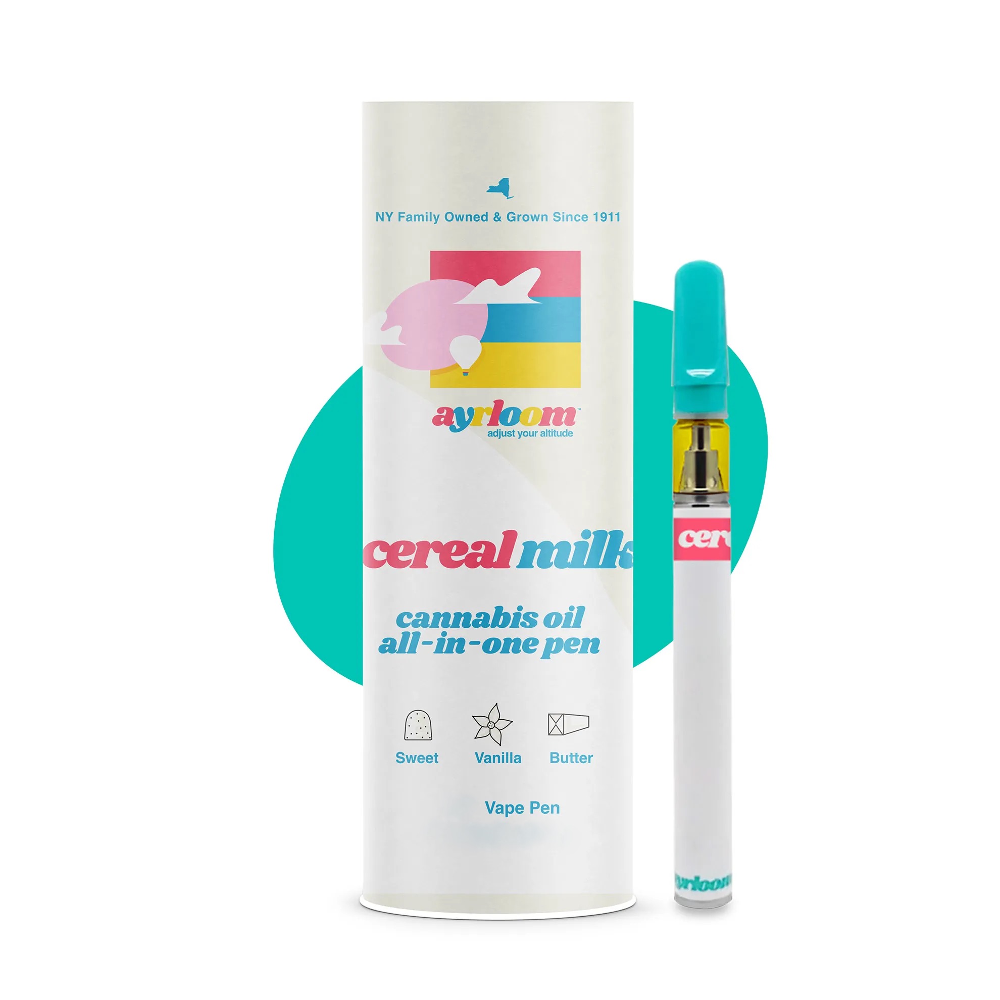 Photograph of product: Ayrloom All-In-One Vape - Cereal Milk