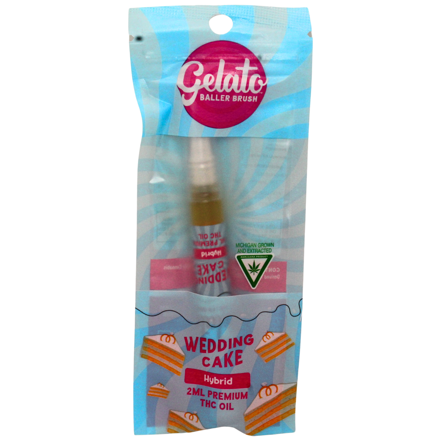 Photograph of product: GELATO WEDDING CAKE BALLER BRUSH REC