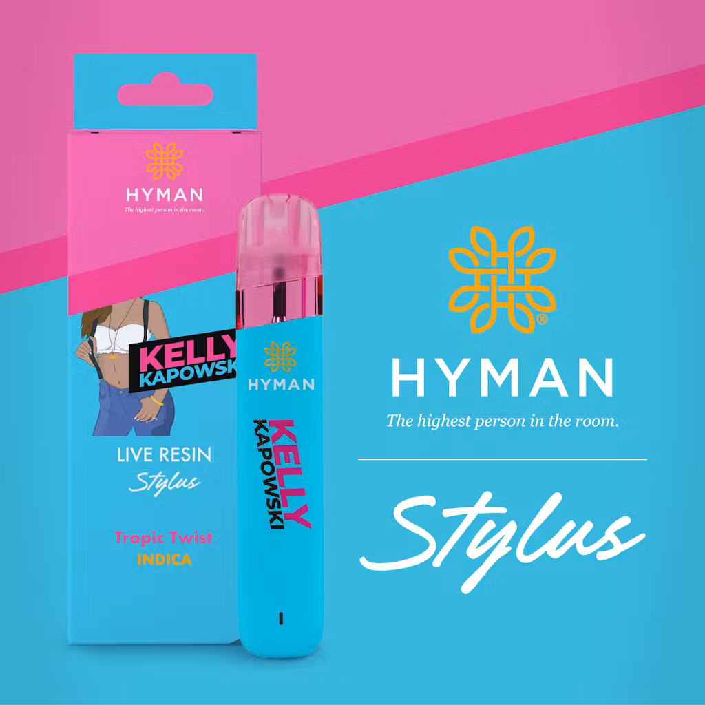 Photograph of product: Hyman - Kelly Kapowski - 1g Live Resin AIO Stylus