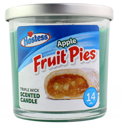 Photograph of product: Hostess 3 Wick Candles - 14oz - Apple Fruit Pies