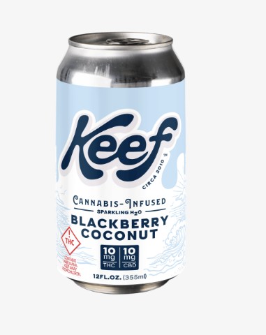 Photograph of product: Blackberry Coconut Sparkling Water 1:1 CBD