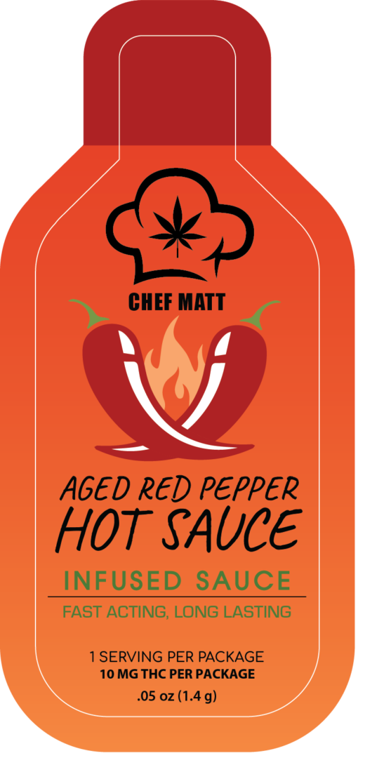Photograph of product: Chef Matt - Aged Red Pepper Hot Sauce - 10mg