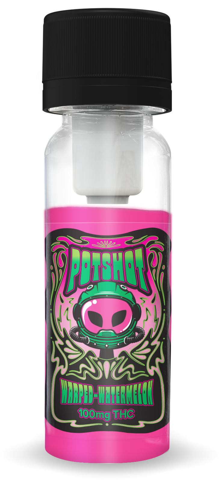 Photograph of product: PotShot | Warped Watermelon | Drink Enhancer | 100mg