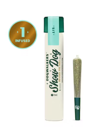Photograph of product: Dogwalkers Kong 1g Infused Preroll
