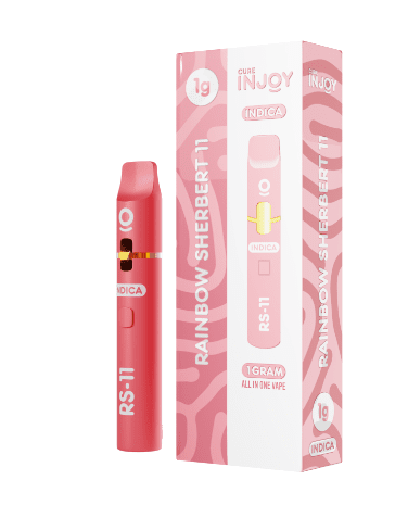 Photograph of product: Cure Injoy - Rainbow Sherbet 11 All In One 1g - 