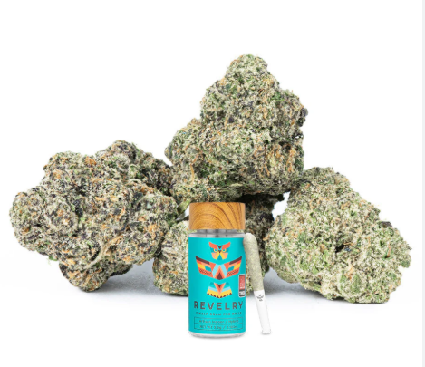 Photograph of product: Revelry - Preroll - Strawberry Smash - 14 Pack