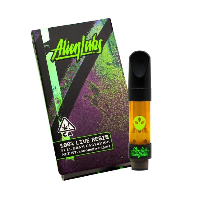 Photograph of product: Sherbacio Live Resin Cart 1g - 