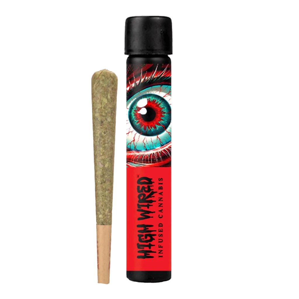 Photograph of product: AWH High Wired Infused Preroll -  Heir Heads 1g (1pk)