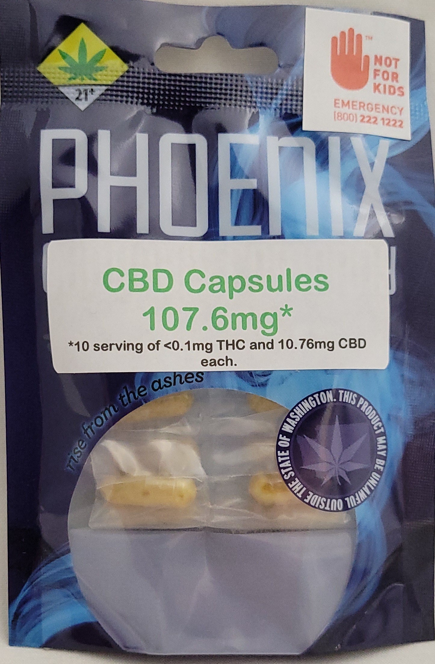 Photograph of product: CBD Capsules | 10 Pack