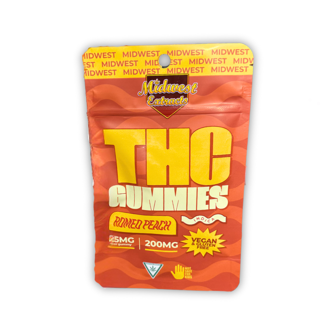 Photograph of product: Midwest Extracts | Gummies | Dragonfruit | 200mg