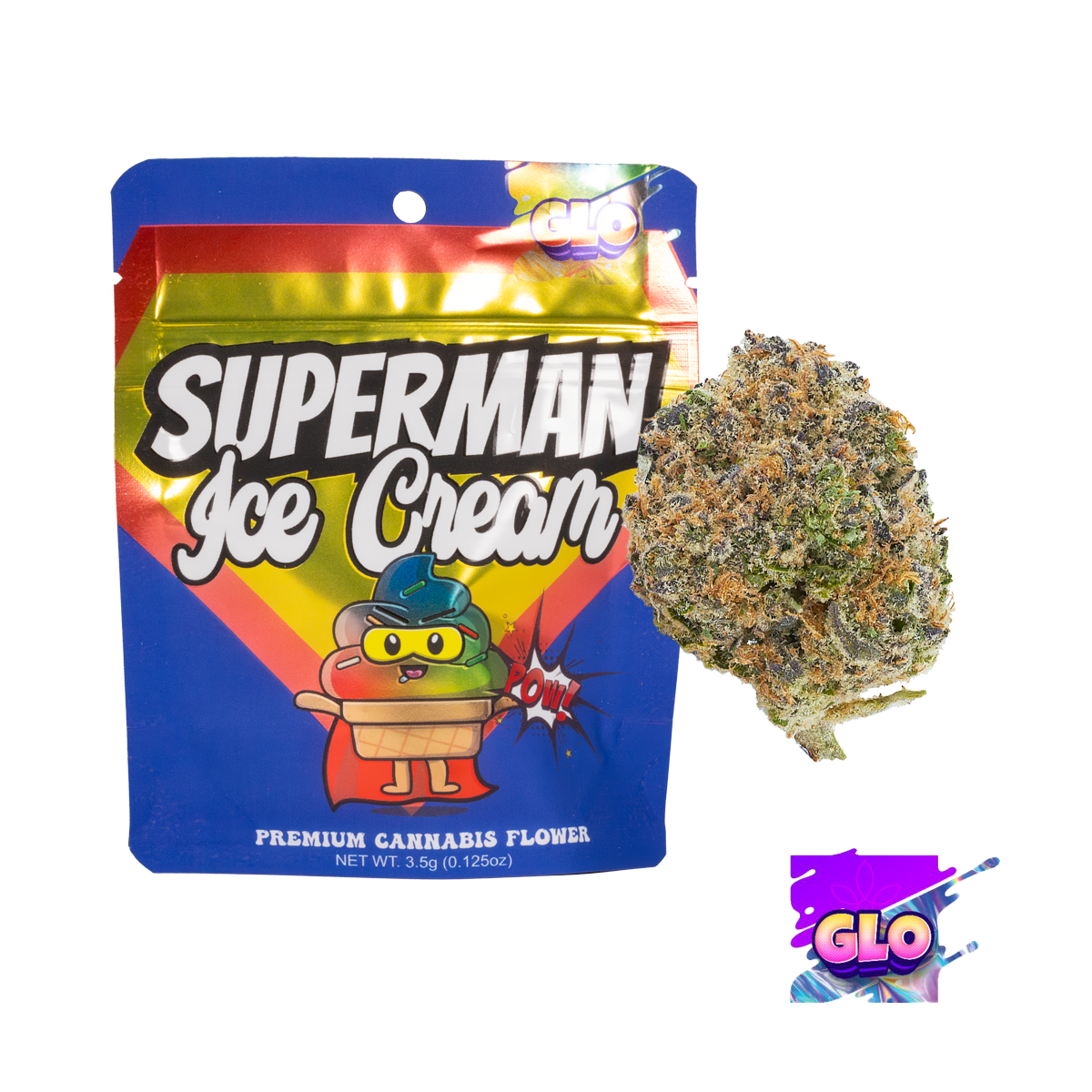 Photograph of product: Superman Ice Cream | 3.5g