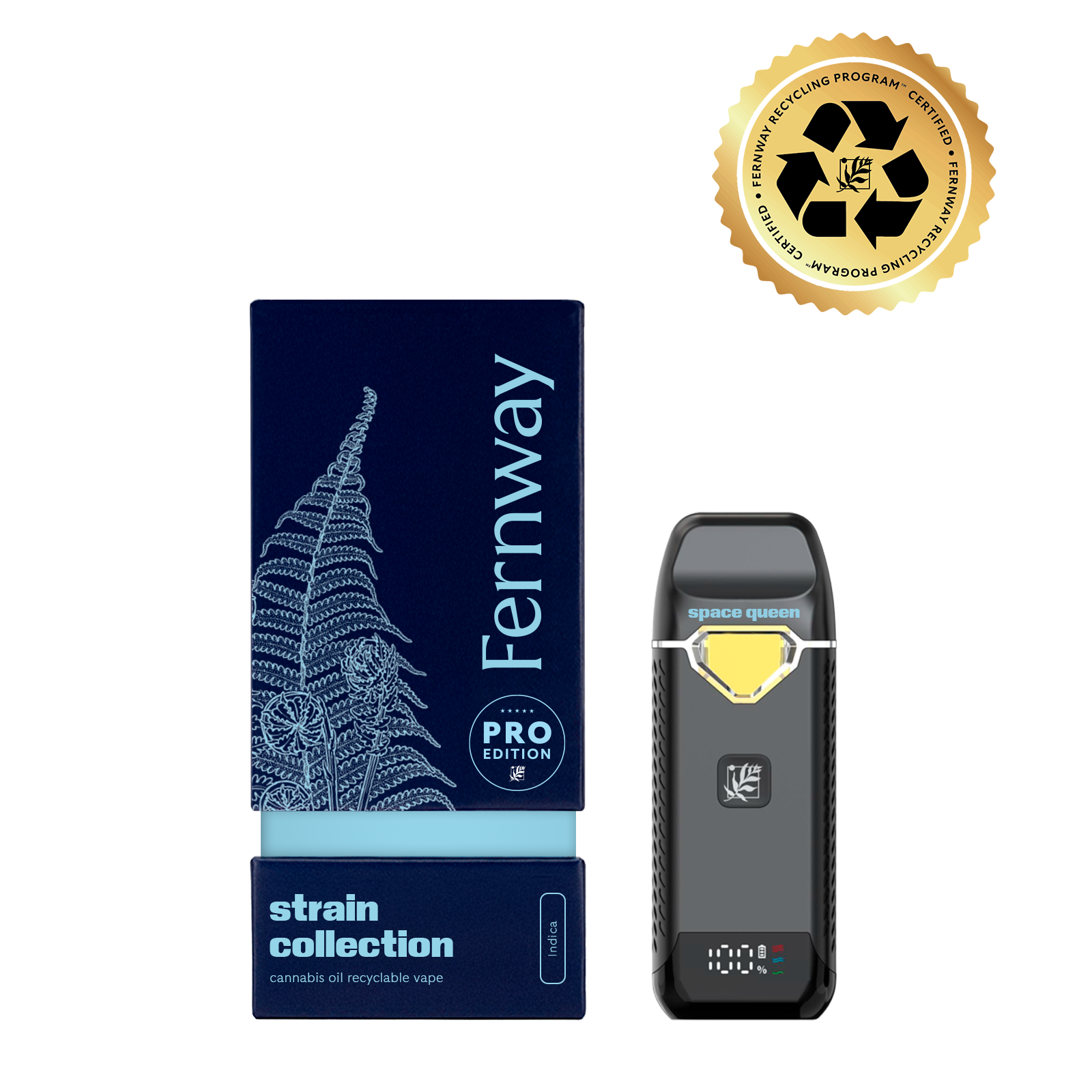 Photograph of product: Fernway Space Queen (I) Disposable 2g