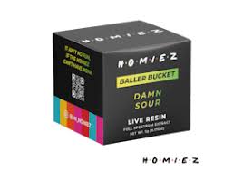 Photograph of product: Homiez | Damn Sour Live Resin