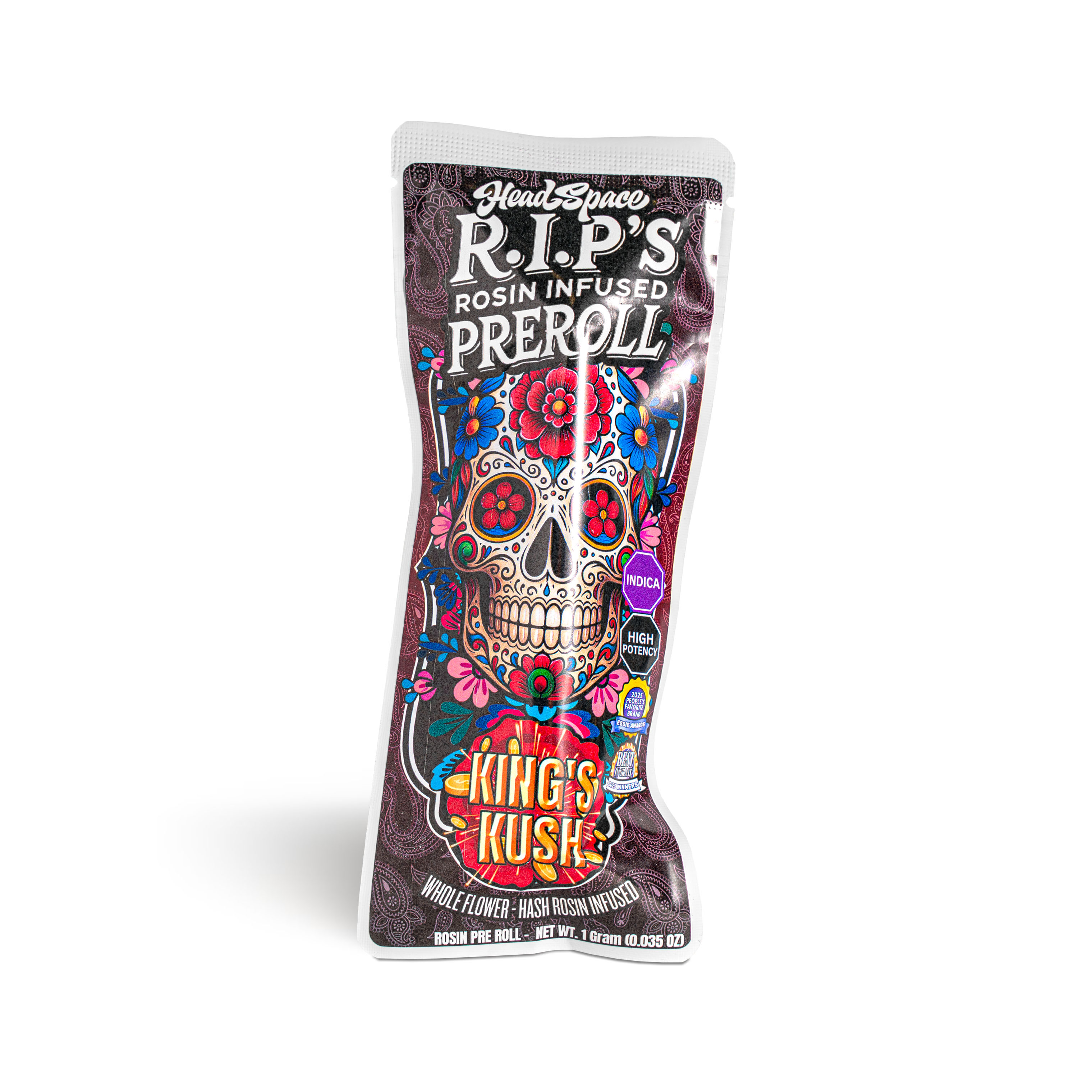 Photograph of product: King's Kush Rosin Infused Pre-Roll - 1g