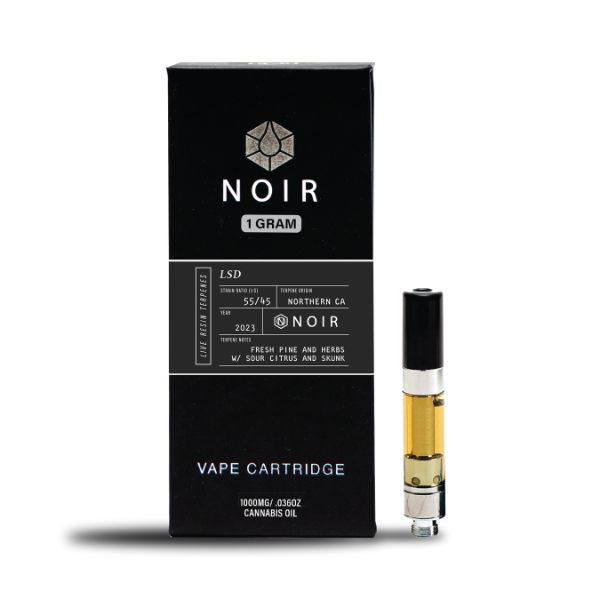 Photograph of product: Ace Of Spades Live Resin Terpene Cartridge