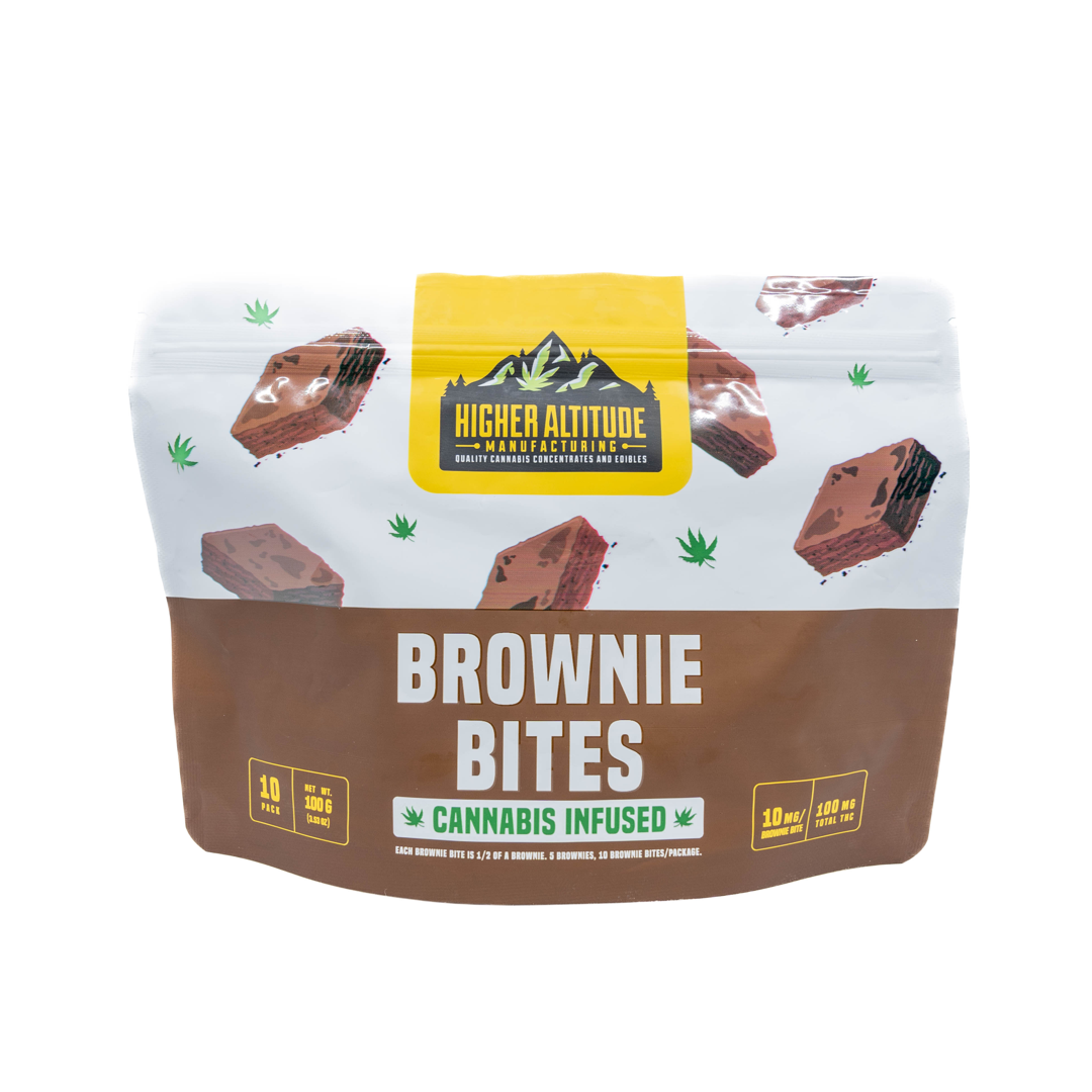 Photograph of Product: Higher Altitude 100mg - Brownie Bites