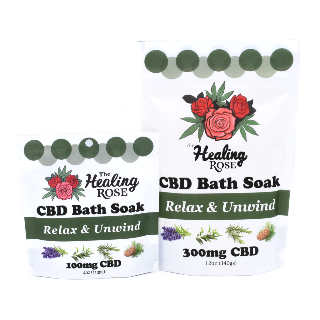Photograph of product: Relax & Unwind Bath Soak 300mg CBD