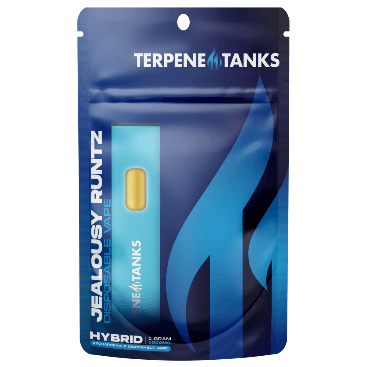 Photograph of Product: Terpene Tanks Jealousy Runtz All-In-One Vape Rec