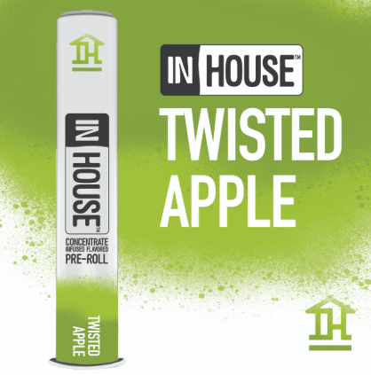 Photograph of product: Twisted Apple | Infused Pre-Roll | .75g