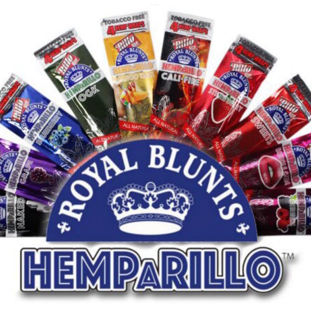 Photograph of product: Royal Blunts Hemparillo 4pk Wraps