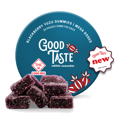 Photograph of product: Blackberry Yuzu - Gummies - 1000mg
