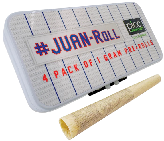 Photograph of product: Blue Gelato - Pre-Roll 4 Pack (4.0g)