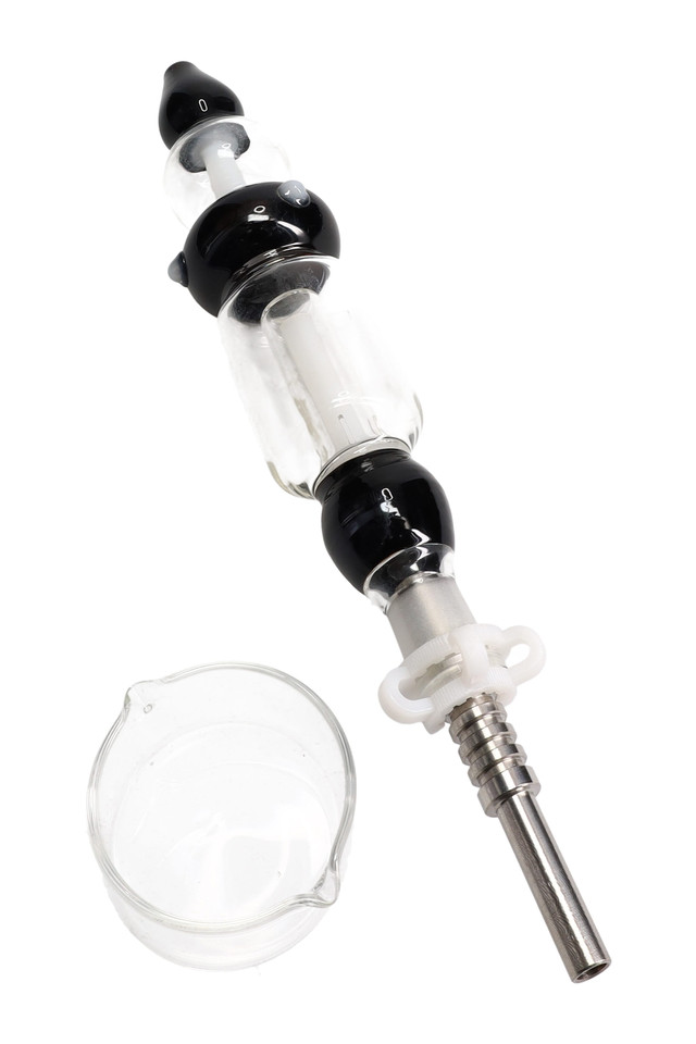 Photograph of product: Dab Straw Kit - Colored Glass Dab Straw Kit $50