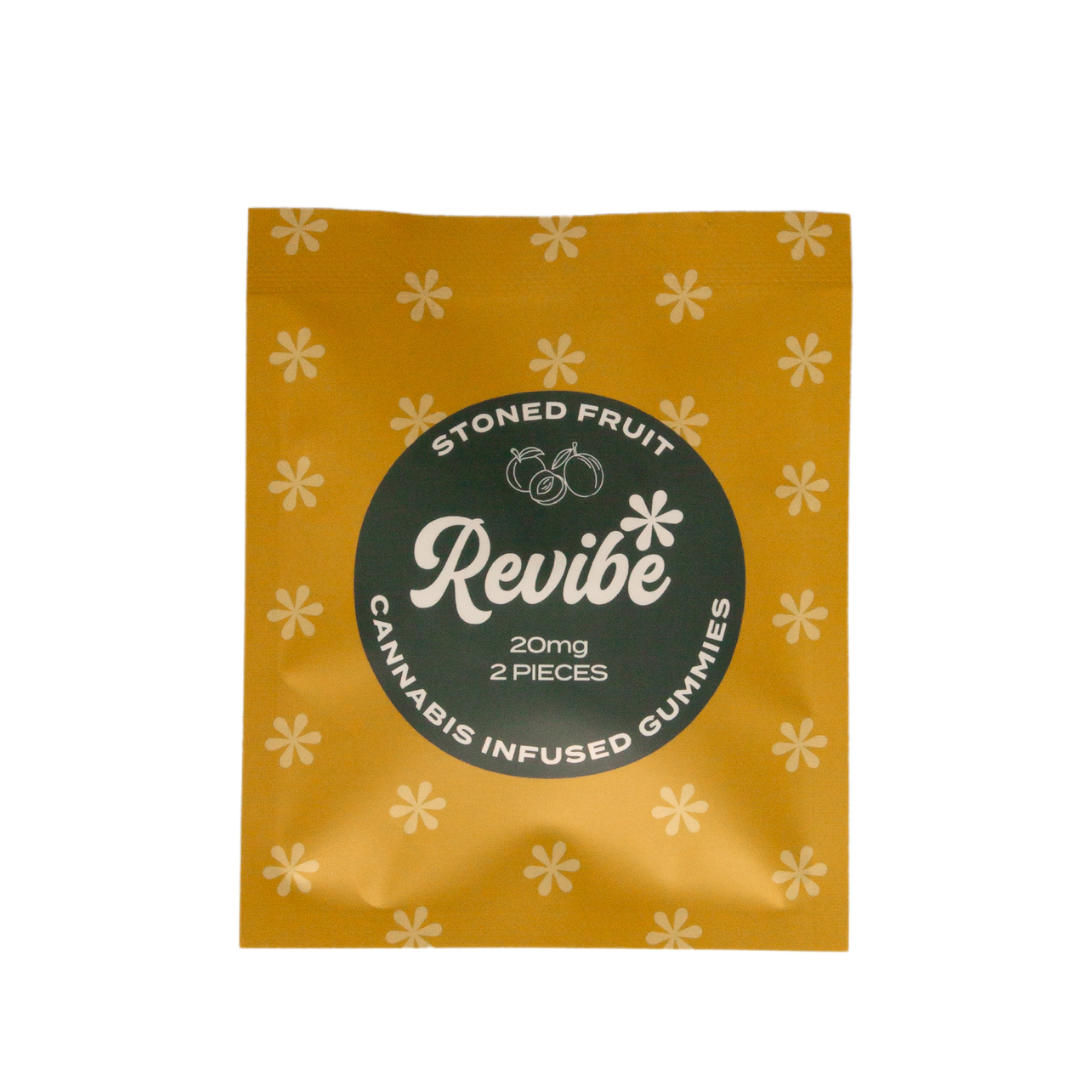 Photograph of product: Revibe - Stoned Fruit TH-oui Gummies (2 pack) - 20mg