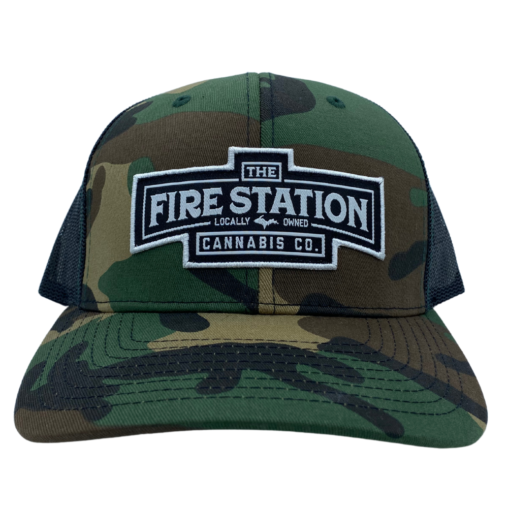 Photograph of product: TFS Apparel - Hats TFS Camo Snapback