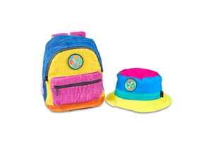 Photograph of product: DIME BAGS | HyperPop Backpack + Bucket Hat- $99