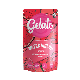 Photograph of product: Watermelon Gummies 10Pk 100mg - Gelato