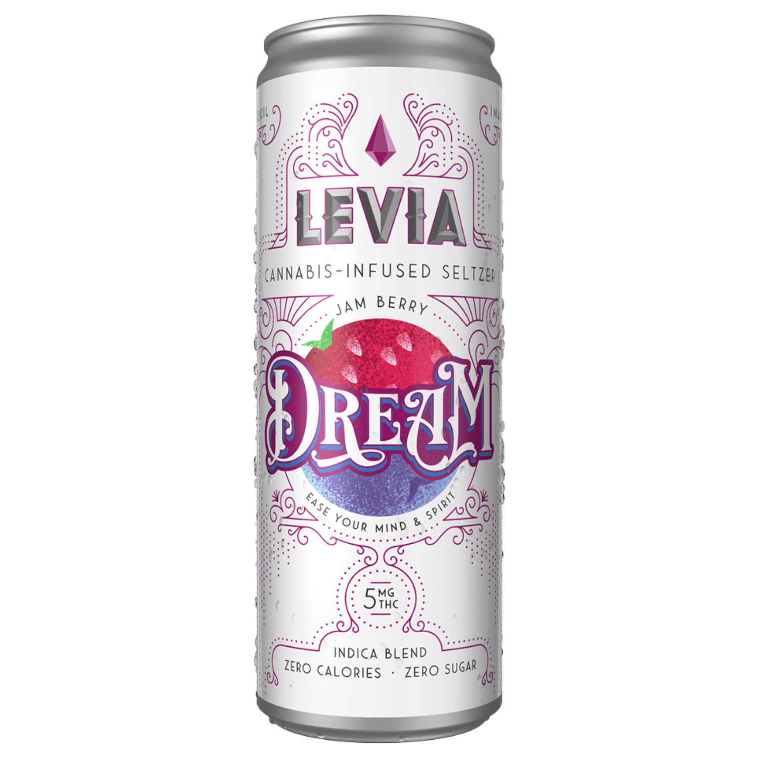 Photograph of product: Dream Seltzer - Jam Berry 5mg