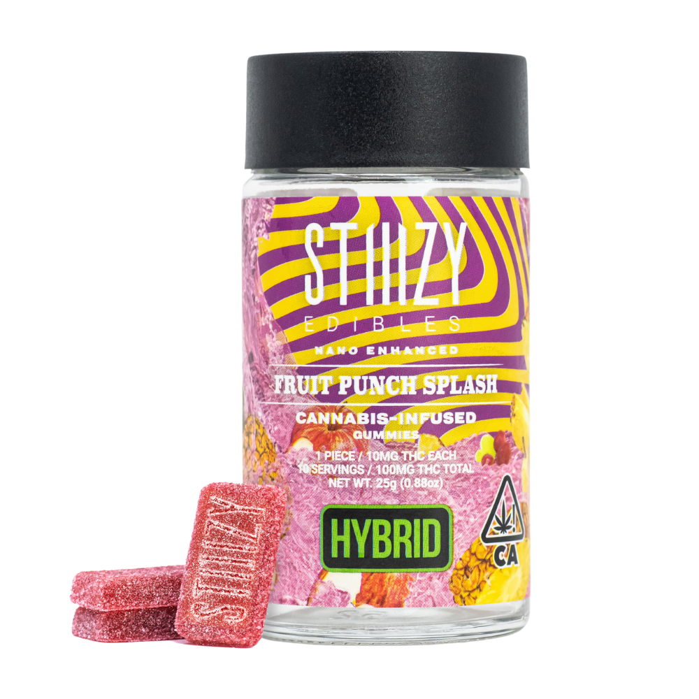 Photograph of product: Gummies 100mg - Fruit Punch Splash (H)