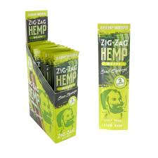 Photograph of product: Zig-Zag Hemp Wrap - Sour Squeeze - 2pk